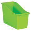 Teacher Created Resources Book Storage Bin, Plastic, Lime Green, 6 PK 20388